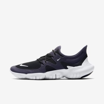 Nike Free RN 5.0 - Férfi Futócipő - Sötét/Fekete